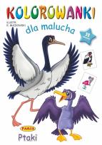 Okładka książki Kolorowanki dla malucha Ptaki