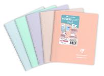 Opakowanie Kołozeszyt A5 80K kratka Koverbook BLUSH PP 1 sztuka mix kolorów