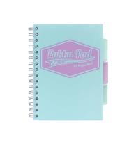 Opakowanie Kołozeszyt PUKKA PASTEL A5 PROJECT BOOK morski, kratka