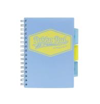 Opakowanie Kołozeszyt PUKKA PASTEL A5 PROJECT BOOK niebieski, kratka