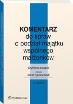 Okładka książki Komentarz do spraw o podział mająt wspól w4/21