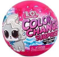 Opakowanie LOL Surprise Color Change Pets Asst in PDQ (18szt)