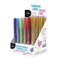 Opakowanie Magiczny marker Kidea z podwójną linią D