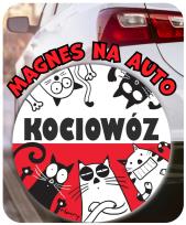 Opakowanie Magnes na auto KOCIOWÓZ