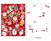 Opakowanie Naklejki do podpisywania prezentów / 2 arkusze / 18x24cm