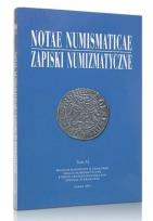 Okładka książki Notae Numismaticae. Zapiski Numizmatyczne T.11