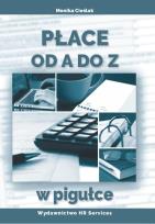 Okładka książki Płace od A do Z w pigułce