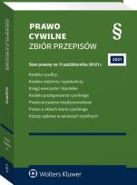 Okładka książki Prawo cywilne. Zbiór przepisów Stan prawny: 11 października 2021 r.