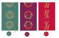 Opakowanie Pudełka na karty podarunkowe lub pieniądze. Święta