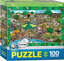 Opakowanie Puzzle 100 Smartkids A Day in the ZOO 6100-0542