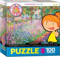 Opakowanie Puzzle 100 Smartkids Monets Garden by Claude Mo 6100-4908