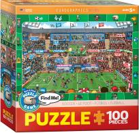 Opakowanie Puzzle 100 Smartkids Spot&Find Soccer 6100-0476