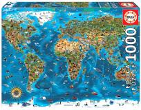 Opakowanie Puzzle 1000 Cuda świata G3