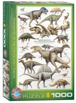 Opakowanie Puzzle 1000 Dinozaury z okresu Kredy