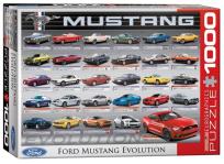 Opakowanie Puzzle 1000 Ford Mustang - Ewolucja