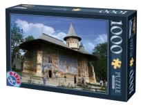 Opakowanie Puzzle 1000 Rumunia, Klasztor Voronet