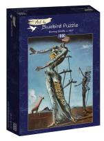 Opakowanie Puzzle 1000 Salvador Dali, Płonąca żyrafa, 1937