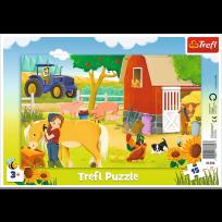 Opakowanie Puzzle 15 Ramkowe Na farmie 31356