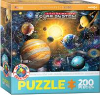 Opakowanie Puzzle 200 Smartkids Exploring the Solar System 6200-5486