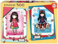 Opakowanie Puzzle 2x500 Santoro Gorjuss G3