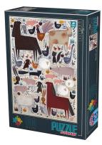 Opakowanie Puzzle 500 Andrea Kurti, Zwierzęta