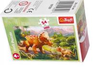 Opakowanie Puzzle 54 mini Niesamowite dinozaury 2 TREFL