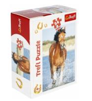 Opakowanie Puzzle 54 mini Świat koni 1 TREFL