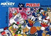 Opakowanie Puzzle dwustronne 24 Mickey and Friends