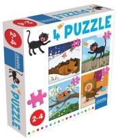 Opakowanie Puzzle z Kotem GRANNA