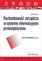 Okładka książki Rachunkowość zarządcza w systemie informacyjnym przedsiębiorstwa (wyd. II)