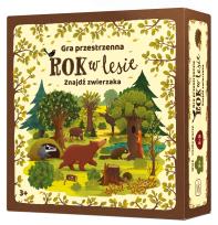 Okładka książki Rok w lesie. Znajdź zwierzaka