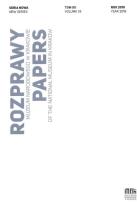 Okładka książki Rozprawy Muzeum Narodowego w Krakowie T.12