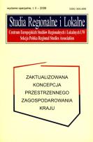 Opakowanie Studia regionalne i lokalne 2006 specjalny