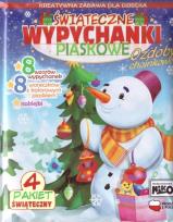 Okładka książki Świąteczne wypychanki piaskowe - pakiet 4