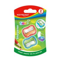 Opakowanie Temperówka plastikowa KEYROAD RUBBER pojedyncza blister