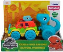 Opakowanie Toomies pojazd Chase & Roll Jurassic World TOMY