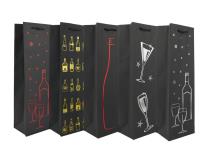 Opakowanie Torebka ozdobna płaska butelka mix