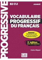 Okładka książki Vocabulaire progressif du Francais Avance Podręcznik + CD
