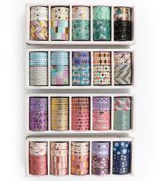 Opakowanie Washi Tape Gold (25szt) mix NARCISSUS