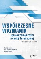 Okładka książki Współczesne wyzwania sprawozdawczości..