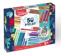 Opakowanie Zestaw artystyczny do malowania 50 elementów MAPED