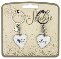 Opakowanie Zestaw breloków Mąż i Żona 1