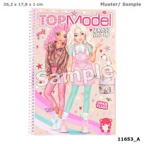 Opakowanie Zestaw Dress Me up Big TOPModel Teddy Cool, z naklejkami (7 plansz) 11653A