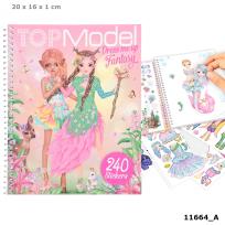Opakowanie Zestaw Dress me up Fantasy Model  z naklejkami 11664A