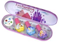 Opakowanie Zestaw lakierów dla dzieci met. etui Princess