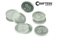 Opakowanie Znaczniki akryl satynowe smok v2 22x3mm 10szt