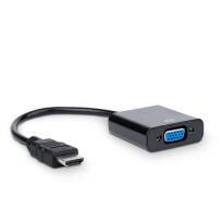 Opakowanie Adapter Akyga AK-AD-42 (HDMI M - D-Sub (VGA) F; 0,15m; kolor czarny)