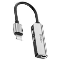 Opakowanie Adapter Baseus CALL52-S1 (Lightning - Jack 3,5 mm, Lightning ; kolor srebrny)