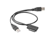 Opakowanie Adapter GEMBIRD A-USATA-01 (USB M - SATA M; 0,50m; kolor czarny)