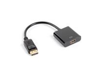 Opakowanie Adapter Lanberg AD-0009-BK (DisplayPort M - HDMI F; 0,10m; kolor czarny)